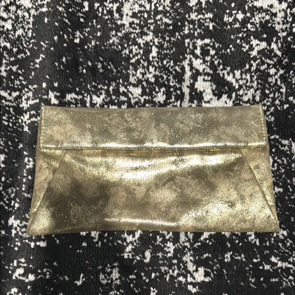 Elegant Gold Clutch